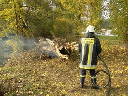 2016-10-23 Feueralarm: Flchenbrand