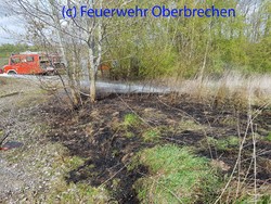 2017-04-11 Feueralarm: Flächenbrand Berger Kirche