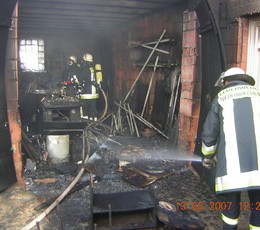 Feueralarm: Wohnhausbrand 13.03.2007