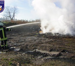 2013-12-17 Feueralarm: Starke Rauchentwicklung im Bereich Bergerfeld